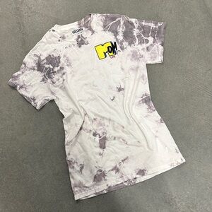 Gildan Purple Tie-Dye T-Shirt with Mom Graphic